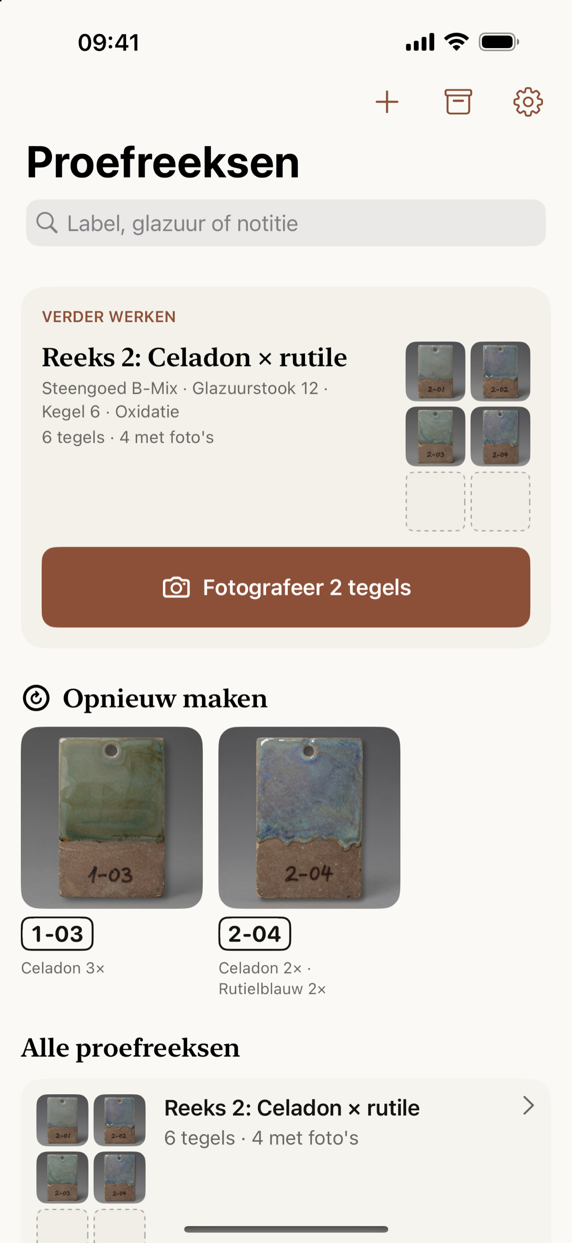 De bibliotheek met tegels die je opnieuw wilt maken
